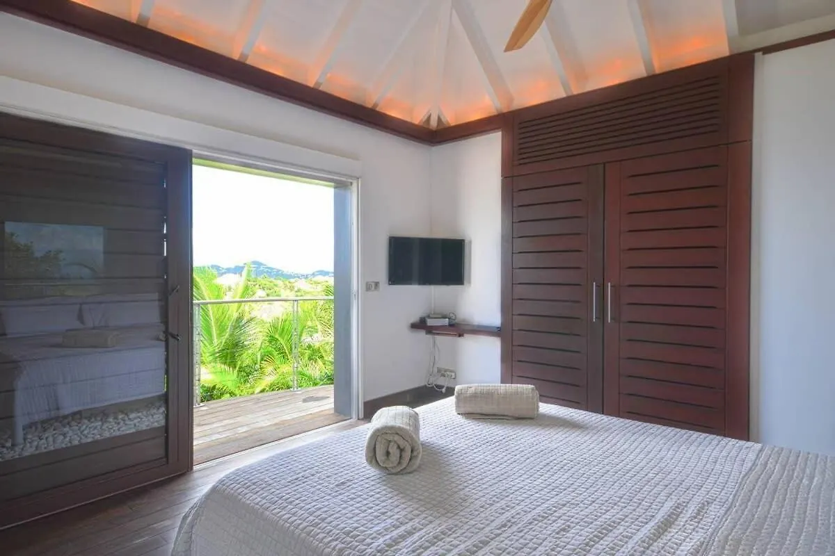 Nestled On A Hill Villa With Amazing Views And Grand Piano Gustavia