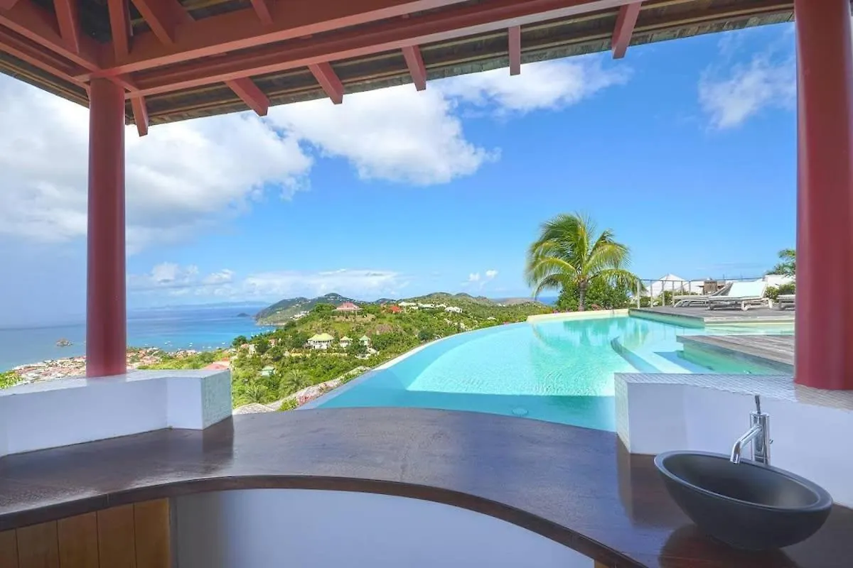 Nestled On A Hill Villa With Amazing Views And Grand Piano Gustavia 0*,