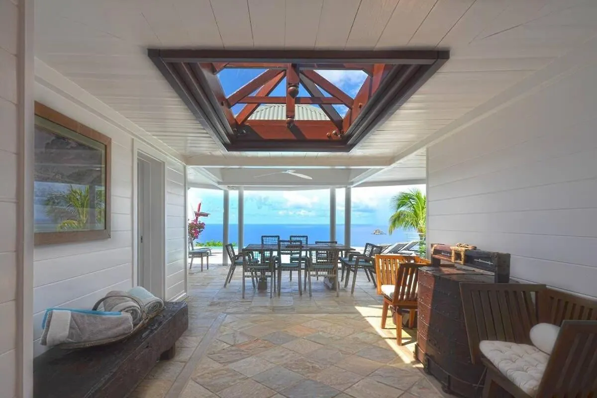 Nestled On A Hill Villa With Amazing Views And Grand Piano Γουσταβία Saint Barthelemy